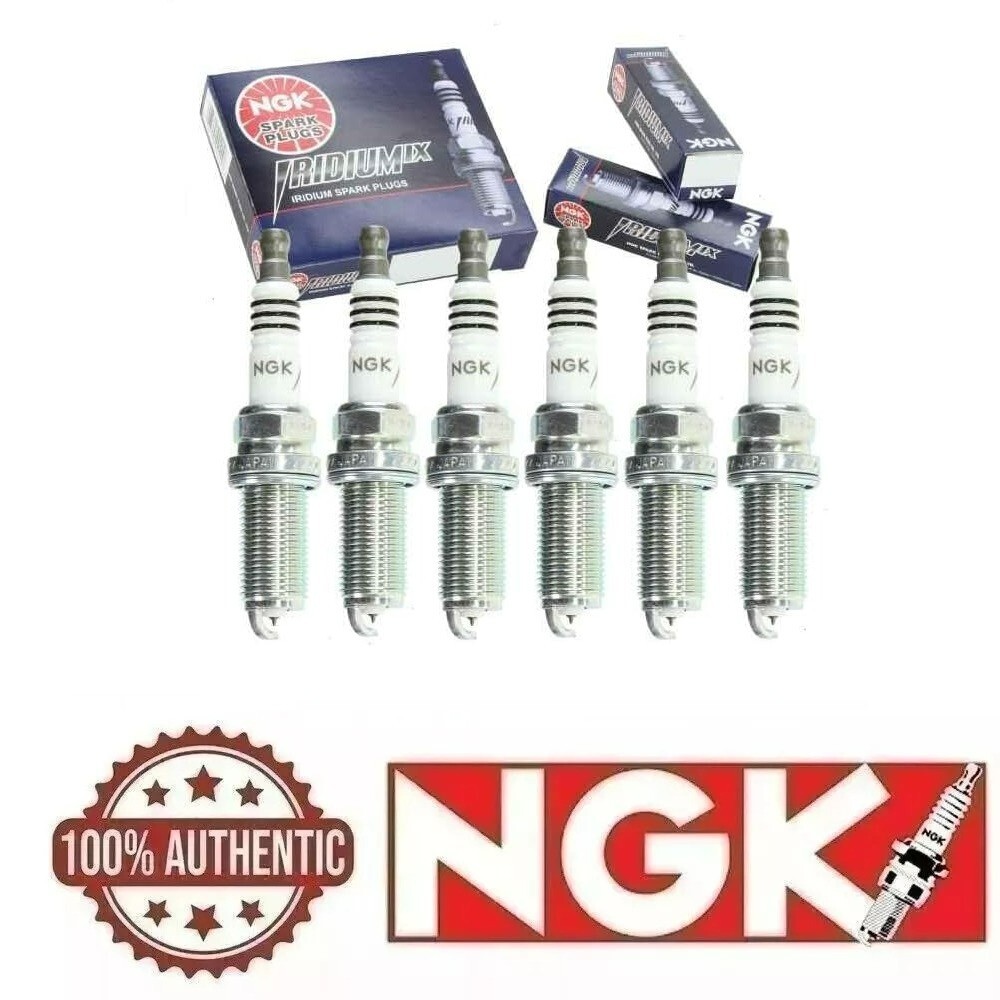 6 Pack Spark Plugs NGK Iridium IX 6341 BKR5EIX 6341 BKR5EIX Tune Up ck