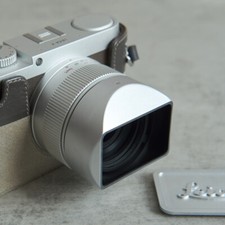 Rectangle PC Camera Lens Hoods Cap Cover Shield For Leica X Typ113 Typ 113