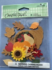 Creative Touch cornucopia sticker