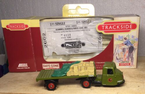 A Trackside OO Gauge 1:76 Scammell Scarab & Parcel Load BRS Diecast Boxed & Cert - Picture 1 of 15