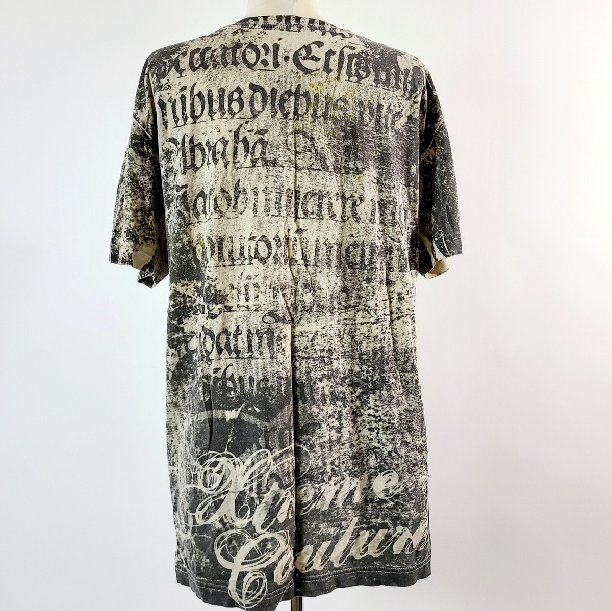 Vintage 00s Y2K Xtreme Couture By Affliction T-Shirt Snake Skull