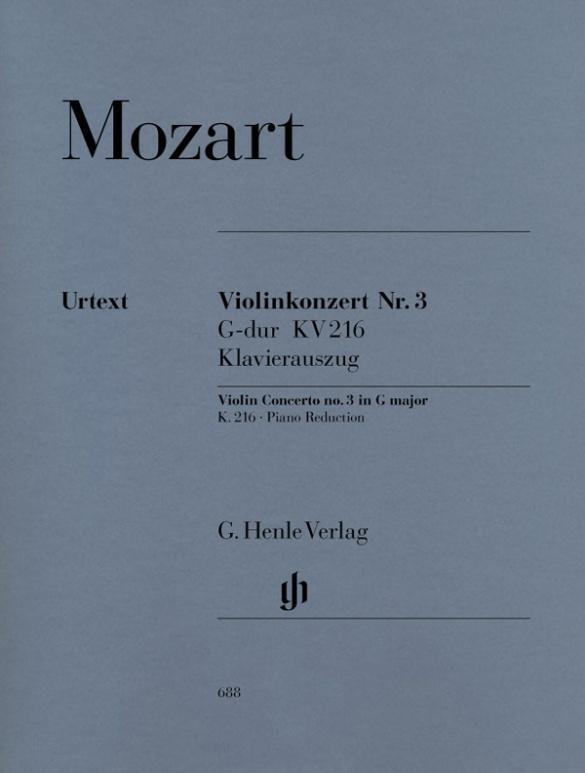 Thumbnail - Mozart, Wolfgang Amadeus - Violinkonzert Nr. 3 G-dur Kv 216