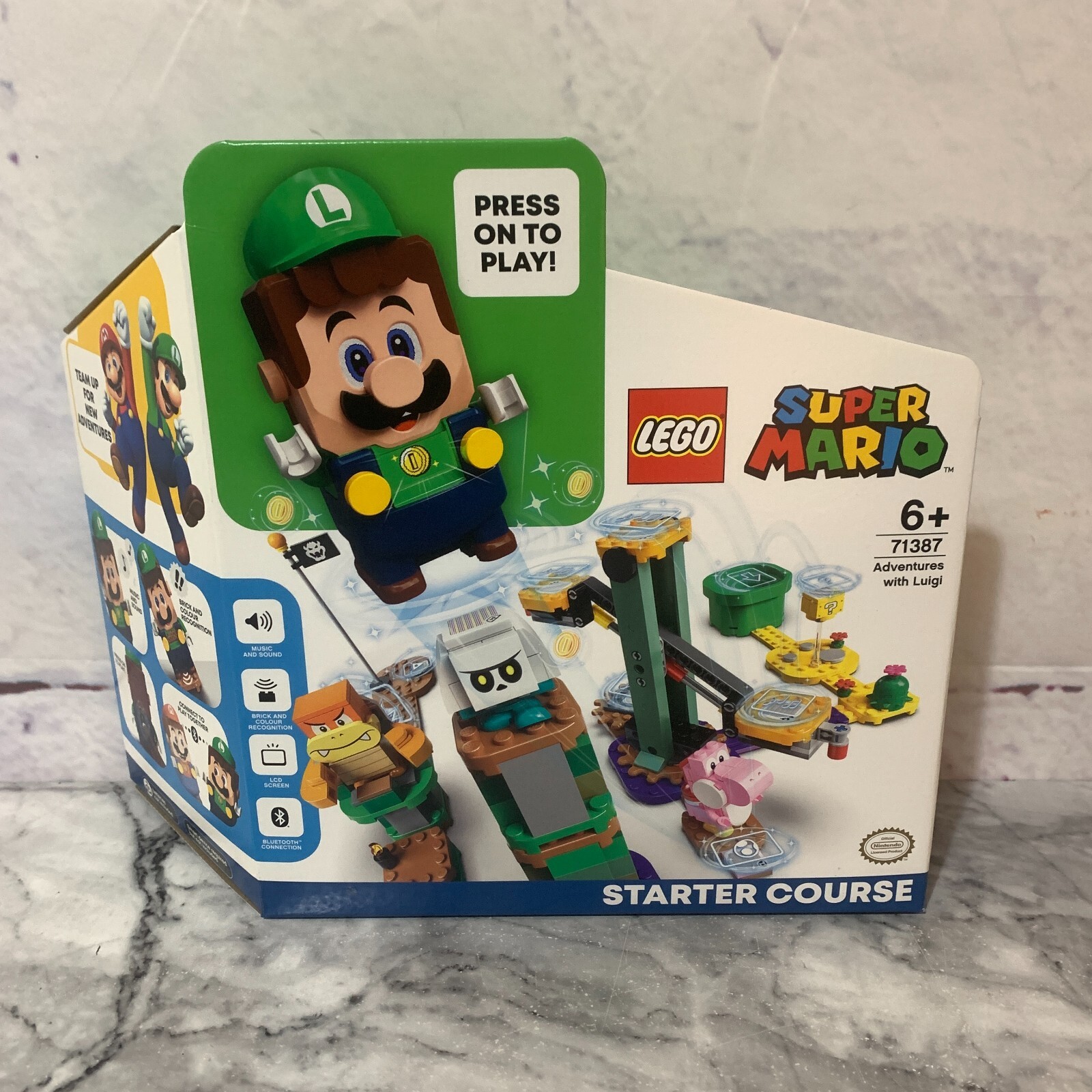 New Lego 71387 Super Mario Adventures with Luigi Starter Course Retired