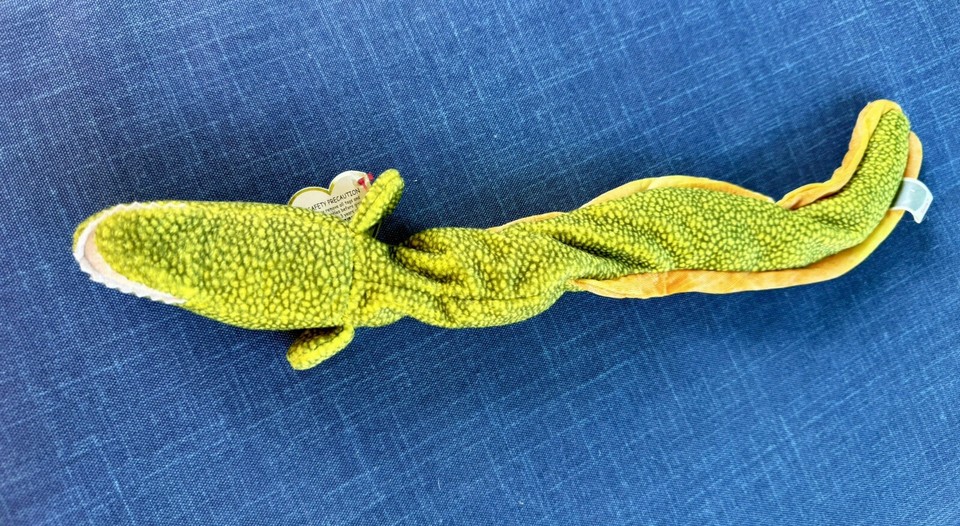 Ty Beanie Babies Morrie the Electric Eel Plush Stuffed Animal Sea Tag