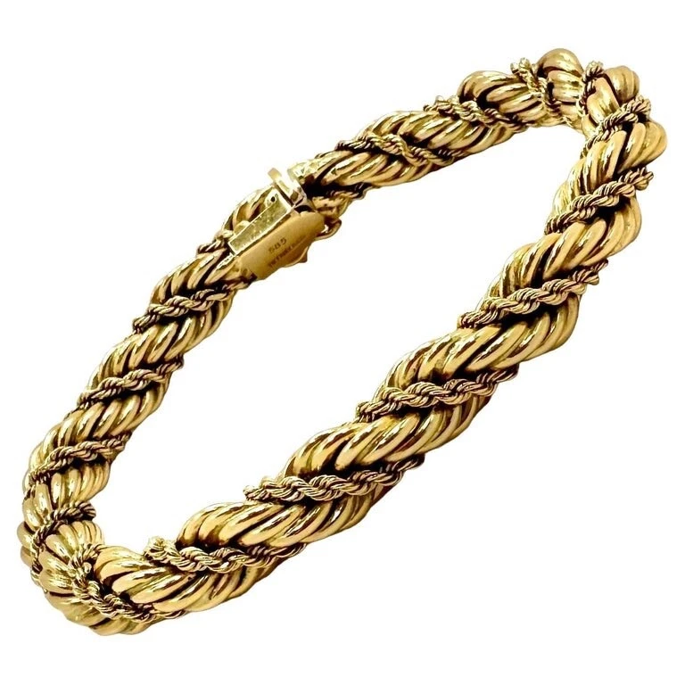 Tiffany rope best sale bracelet