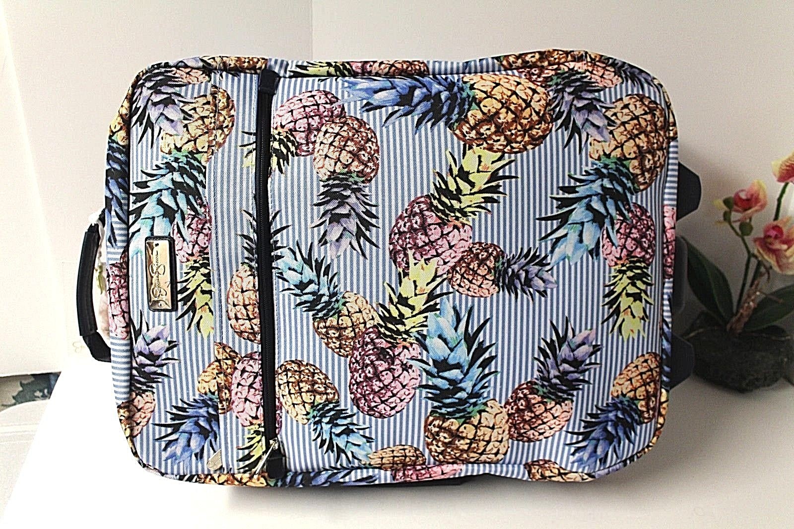 jessica simpson floral luggage