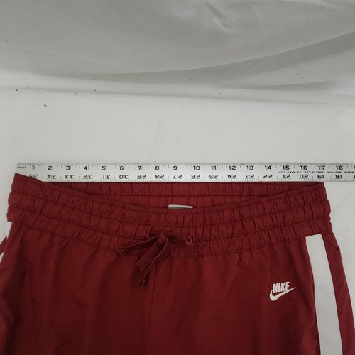 Nike Sportswear Shorts White Stripe Athletic Casual Maroon Size Youth L (12-14) - Picture 5 of 8