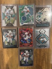 Jaylen Waddle Rookie Lot Of 7 Cards
