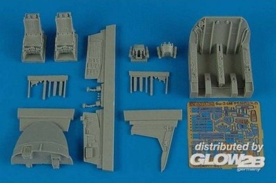 Su-24M Fencer cockpit set -Trumpeter- / 1:48 - Aires 4509