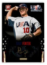 2014 Gray Fenter Panini USA Baseball Gold Signatures Rookie Auto 33/49 - Orioles
