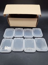 8 Pieces of Frosted-Clear Empty Storage Cases For SD SDHC SDXC SDUC Cards