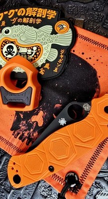 Spyderco Pm2 Rex 121 Cuttlery Shoppe Millie  Extra Kit, Patch, Swamp