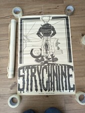 Lot Affiches Concert Promo Album Strychnine Rock Garage Français Rare Collection