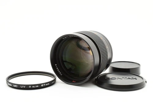 [Almost MINT] Contax Carl Zeiss Planar T* 85mm F/1.4 MMJ Lens C/Y From JAPAN