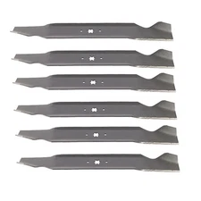 (6) Aftermarket Standard Mower Blades Requires (2) Blades for 42" Deck Fits MTD