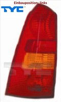 TYC 11-0312-01-2 Heckleuchte Links RüCklicht Hecklicht RüCkleuchte FüR Ford