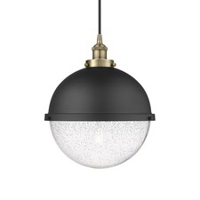 Innovations Lighting 616-1PH-17-13 Hampden Pendant Hampden 13"W - Brass