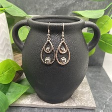 1.95  Gold-tone Boho Bead Retro Earring Set Drop Dangle New Free Ship B6521