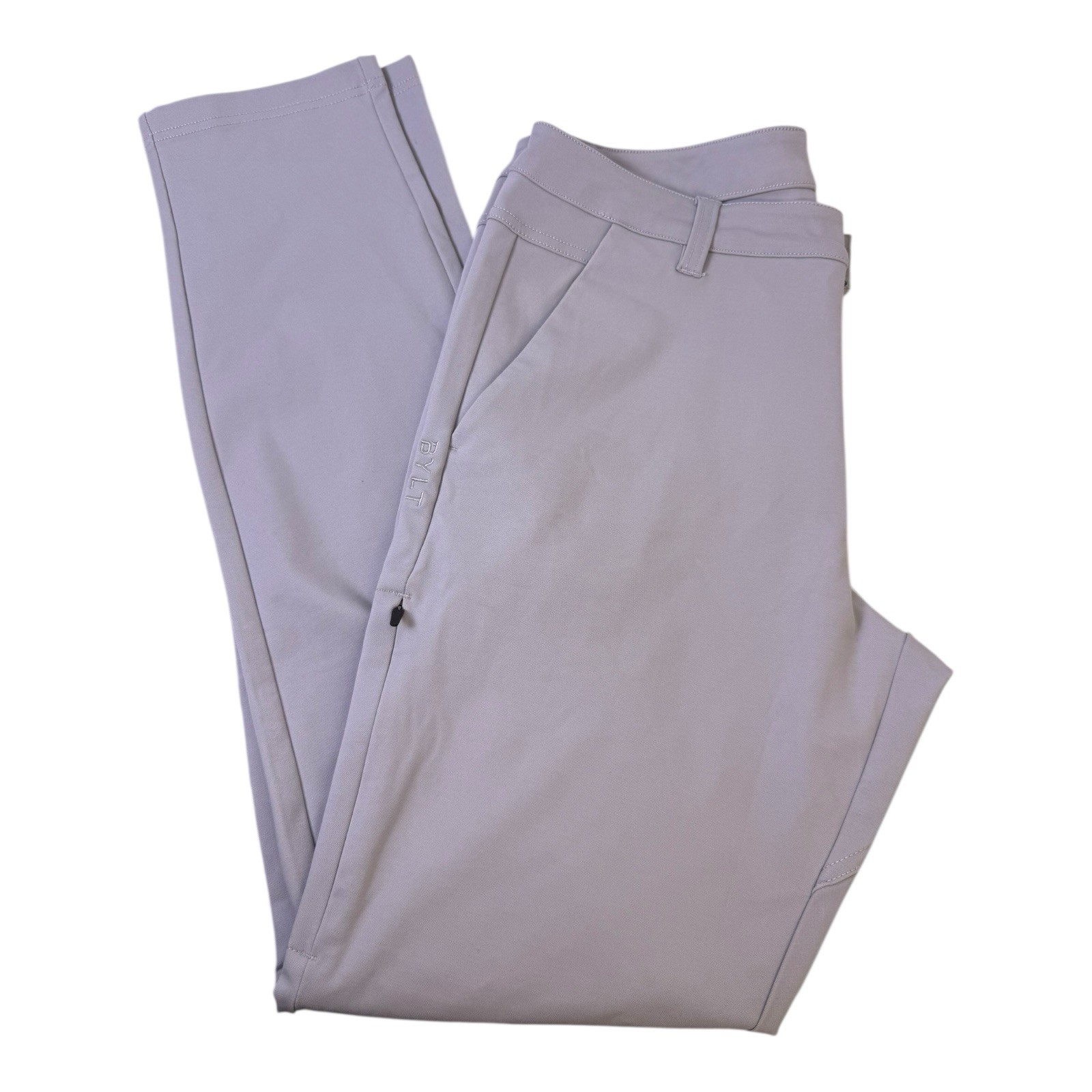 Bylt Premium Basics Everyday Pant 2.0 Men Sz 34 Tall in Oat