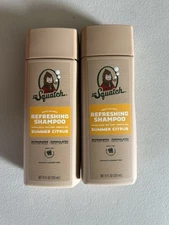 Dr. Squatch Men's Natural Shampoo Summer Citrus 11 fl oz - (2 PACK). FAST SHIP