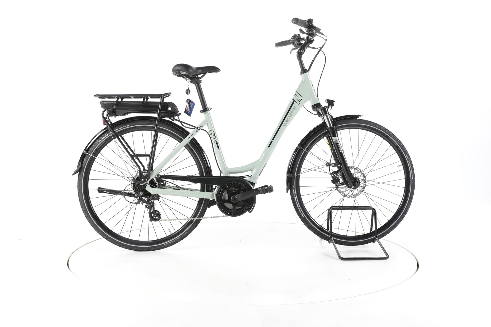 Triumph e-bird Vélo électrique de trekking Bosch Batterie 300Wh 28" vert Pro