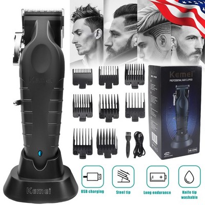 Kemei 2296 Cordless Electric Hair Trimmer Clipper Professional Cutting Machine