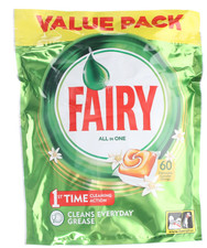 Fairy All in One Dishwasher Capsules Orange- 60  Washes