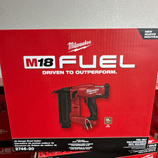 Milwaukee M18 FUEL 18V Cordless 18ga Brad Nailer Tool Only 2746-20