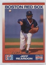 1990 Score Pepsi Boston Red Sox Jeff Reardon #41 0q3