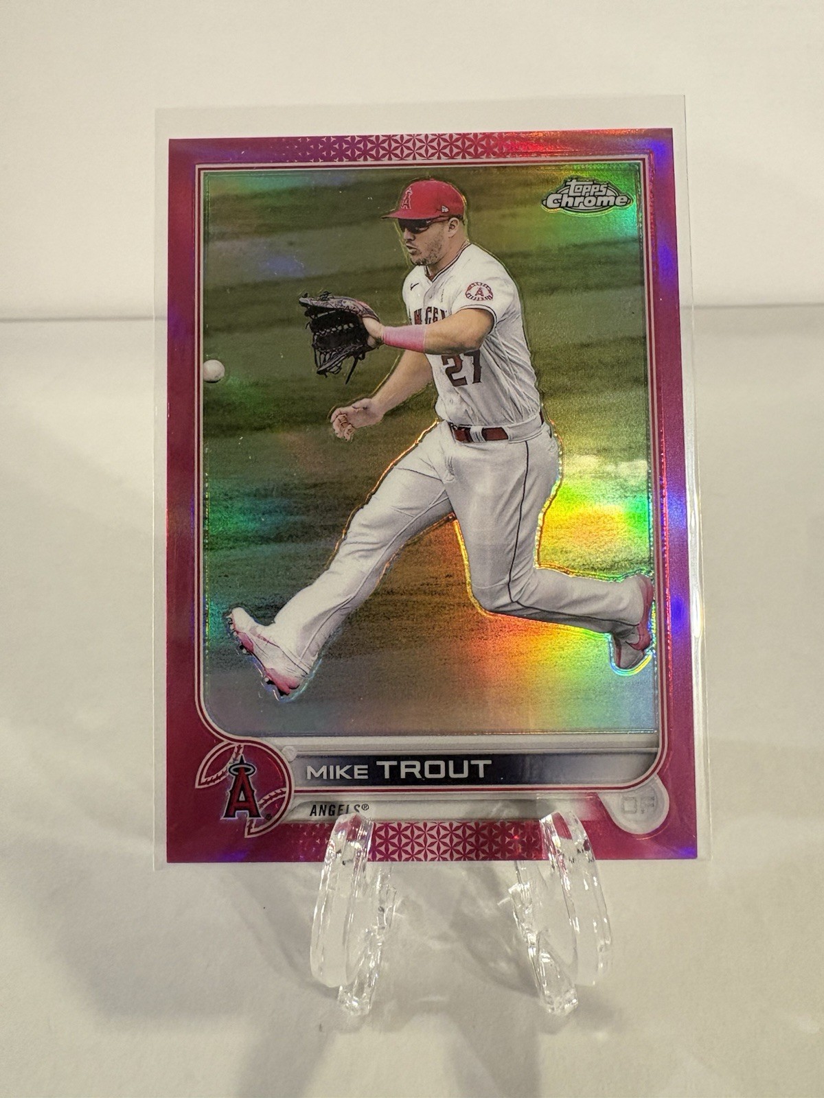 2022 Topps Chrome - Mike Trout #200 Magenta Refractor /399 (Z)