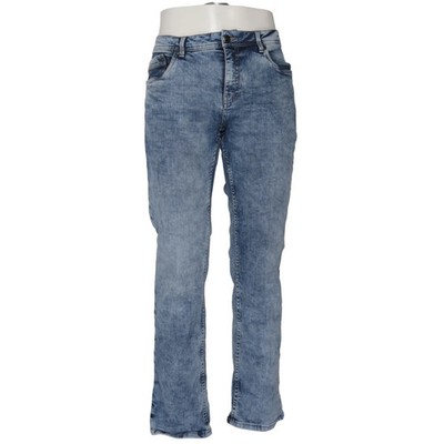Savvy, Jeans, Größe: 33/32, Blau, Baumwolle/Elasthan, Einfarbig, Denim #W8J