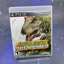 Jurassic The Hunted PS3 PlayStation 3 Activision Dinosaur Shooter Game CIB