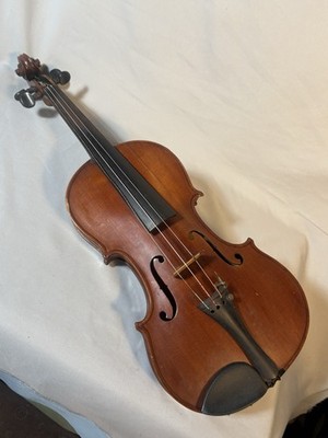 German Violin with case and bow, full size.