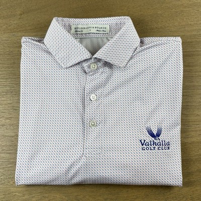 Holderness & Bourne x Valhalla Golf Club Shirt Mens Small S Tailored Fit Polo