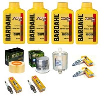 KIT TAGLIANDO BMW R 1150 RT BARDAHL XTC C60 15W50 FILTRO OLIO ARIA CANDELE MOTO 