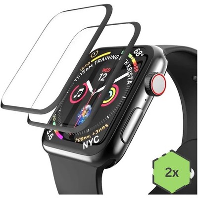2x 3D Schutzfolie für Apple Watch 11 10 5-9 41 - 46 mm Displayschutz Fullscreen