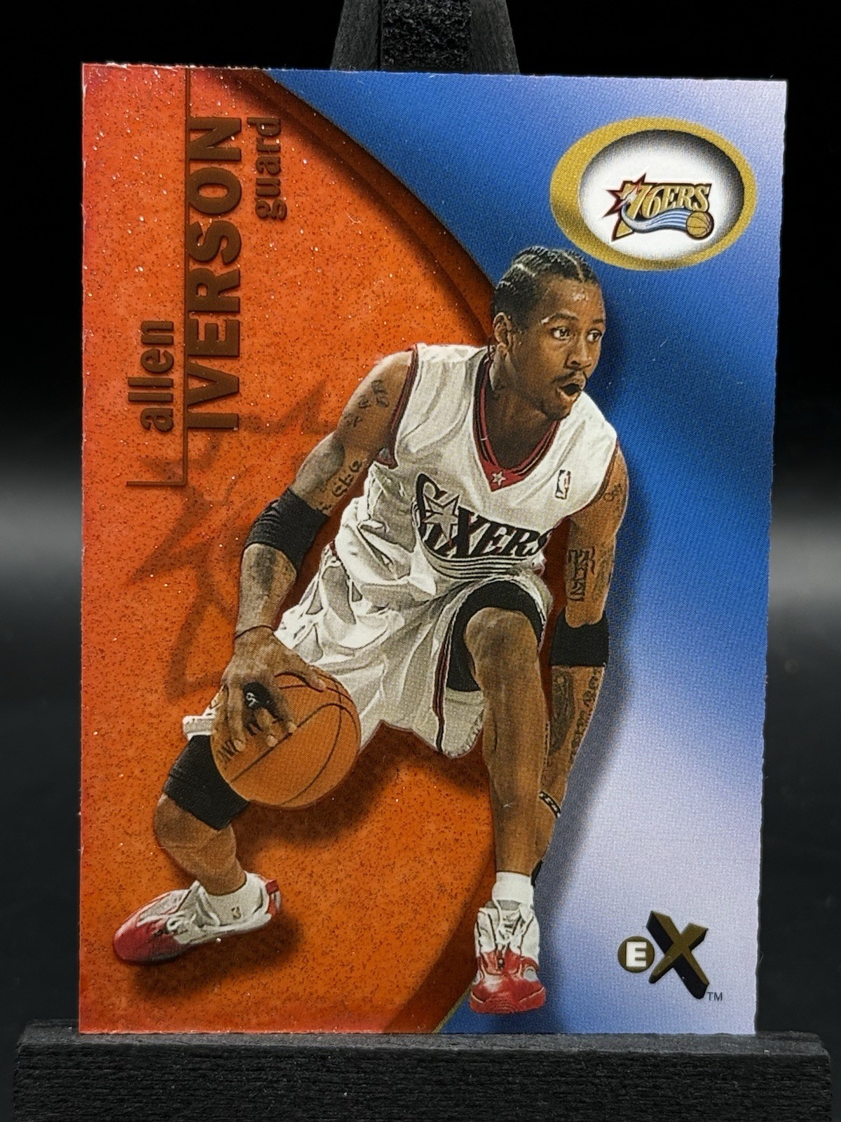 2000-01 EX - Allen Iverson #65 Essential Credentials Now /201