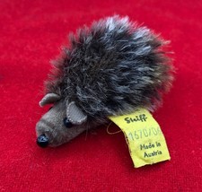 Vintage Steiff Mini Joggi Hedgehog Austria w/ Tag
