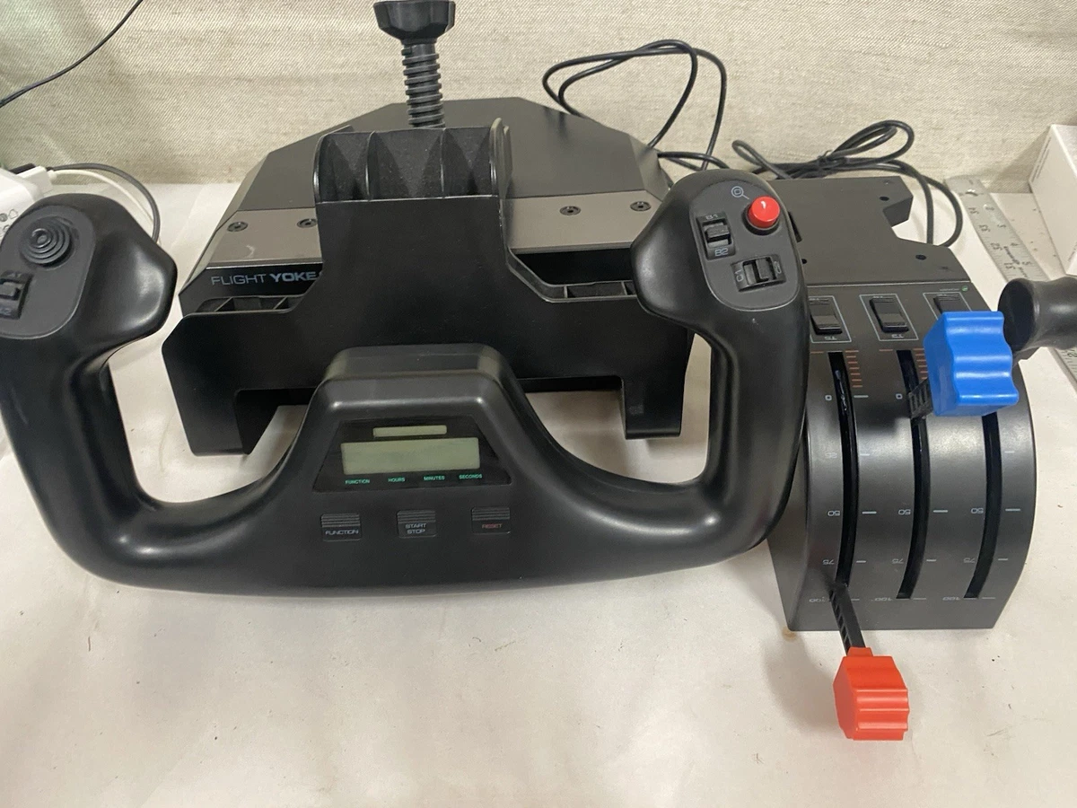 Logitech Flight Yoke Video Game Controllers for sale - eBay