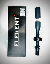 Element Nexus 5?20�50 FFP Rifle Scope ? Missing Elevation Turret ? Original box
