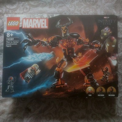 LEGO  Marvel Super Heroes 76289 Thor vs. Surtur Baufigur-NEU & OVP Lagerspuren 