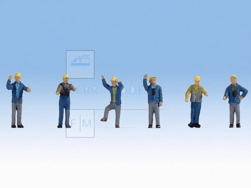 NOCH 15279 - Operai ferroviari ep. III - IV Scala H0 1:87