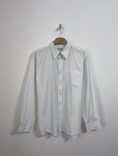 Yves Saint Laurent Button Up Shirt Luxury Size 40/41 16 Men’s White