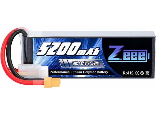 Zeee 3S 5200mAh 50C LiPo with XT60