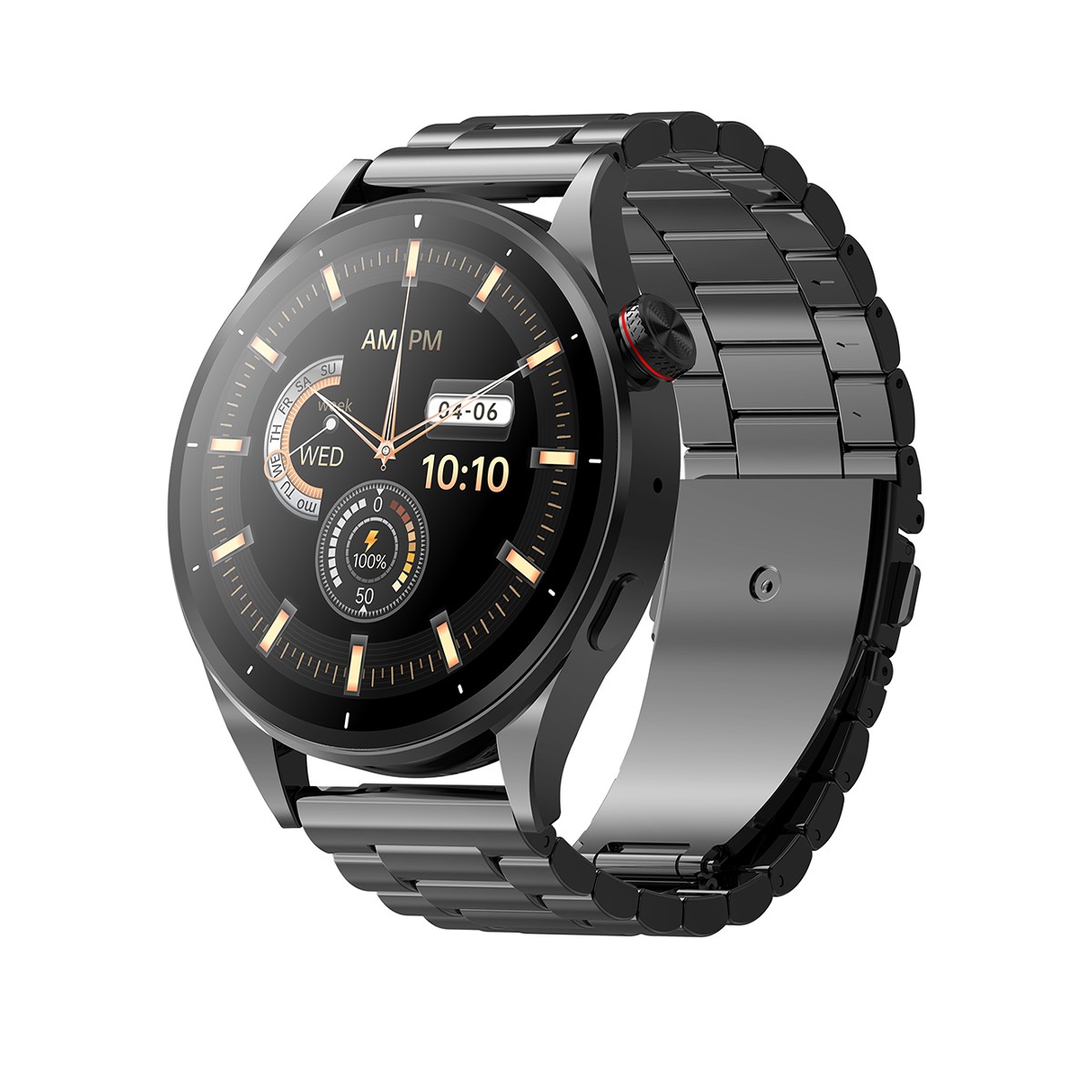 Montre connectée Maxcom Iron R écran AMOLED et finitions acier premium