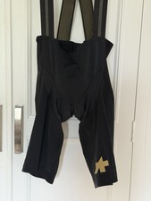 Assos Equipe RSR Targa Special Edition Bib Shorts Black/Gold Size Small