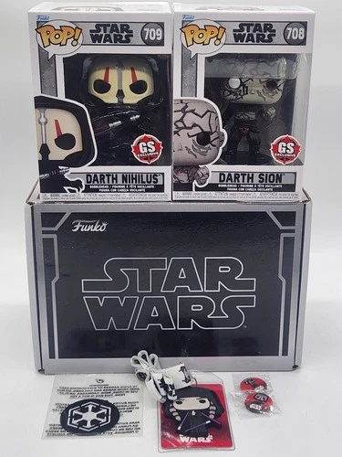 Funko Star Wars Gaming Greats Collector Box Darth Nihilus Darth Sion