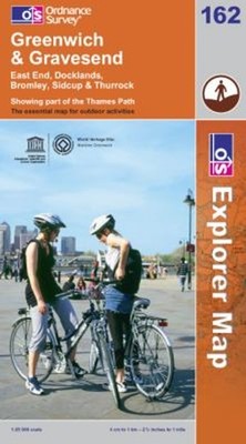 Greenwich and Gravesend Explorer Maps162 OS Explorer Map Ordnance