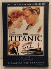Titanic 1997 DVD Special Collector's Edition Hard Box Set, 3-Discs