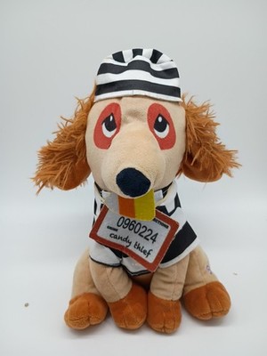 Gemmy Candy Thief Dog Prisoner 10'' Tested Works Great . Who Let The Dogs Out